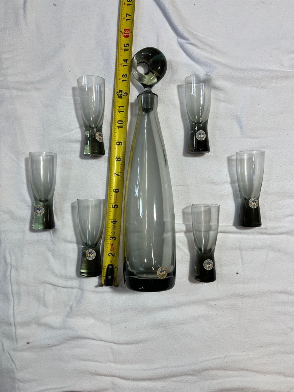 NWT Holmegaard Glass Decanter Set